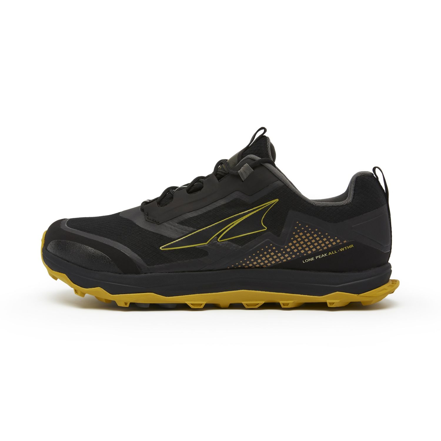 Altra Lone Peak All-wthr Low Scarpe da Trail Running Uomo Nere Gialle | Italia-36147589