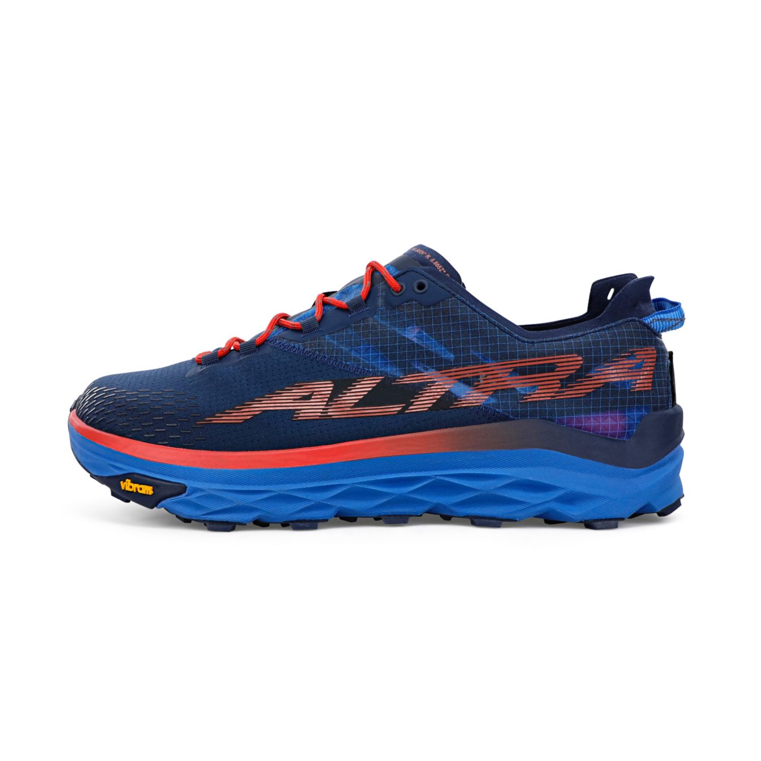 Altra Mont Blanc Scarpe da Trail Running Uomo Blu Rosse | Italia-10596239