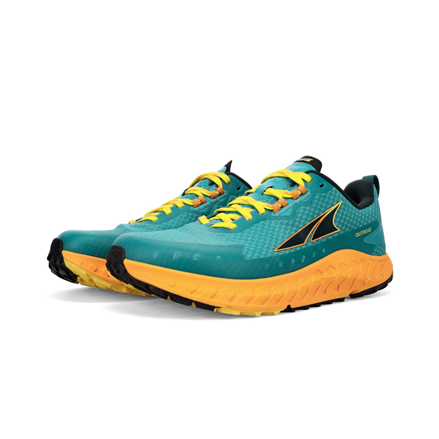 Altra Outroad Scarpe da Trail Running Donna Verde Acqua Gialle | Italia-74651209