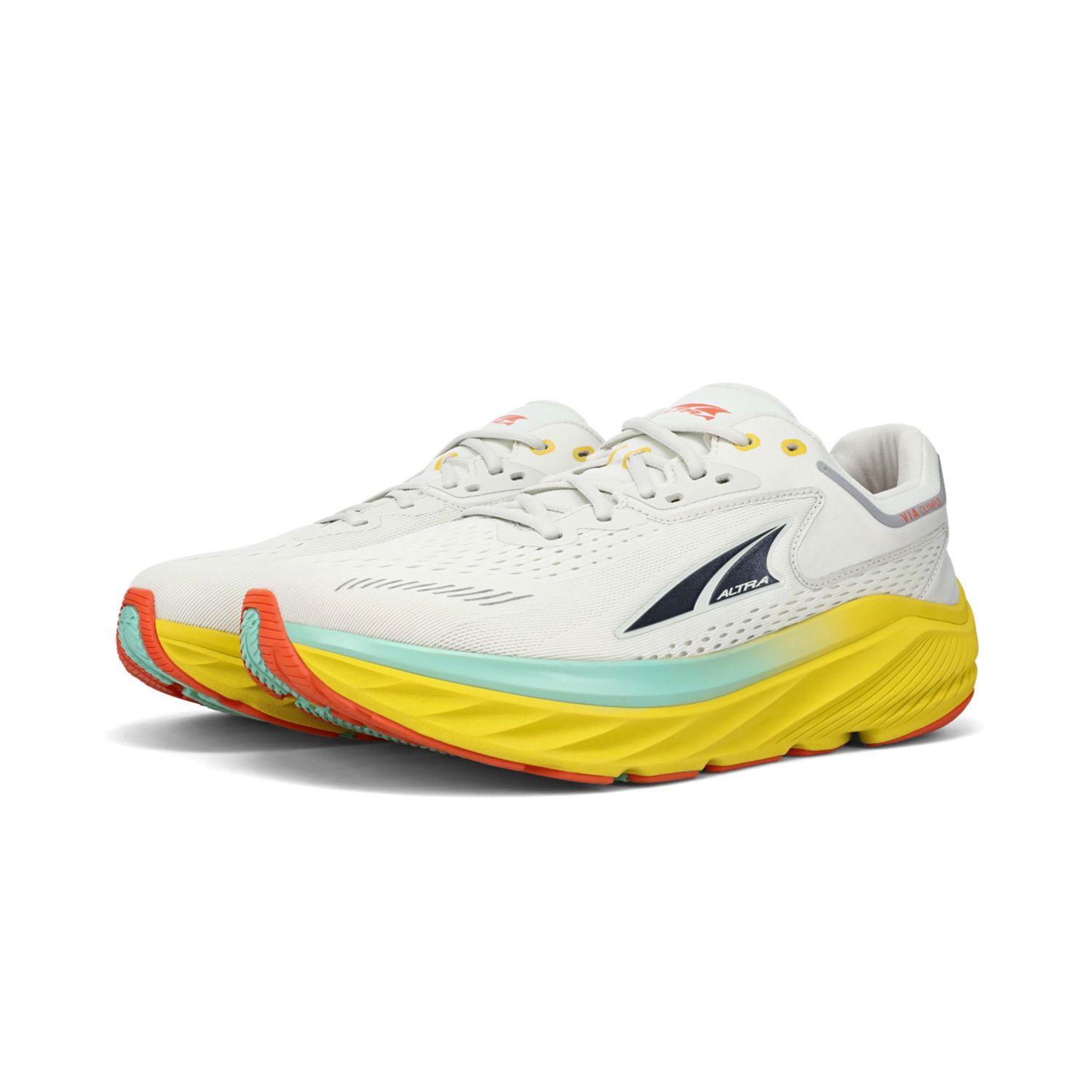 Altra Via Olympus Scarpe Running Strada Uomo Grigie Gialle | Italia-31047629